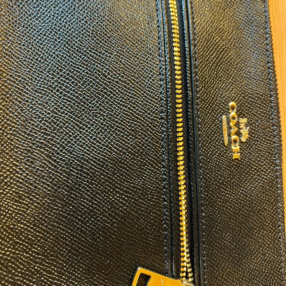 Coach Black Leather Wristlet - Picture 13 of 13